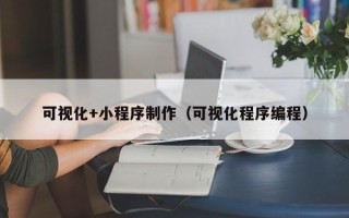 巴中可视化+小程序制作（可视化程序编程）